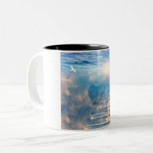 Caneca De Café Em Dois Tons Somos eternos