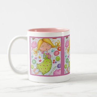 Caneca De Café Em Dois Tons Sonhos Mais Doces