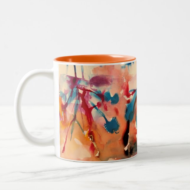 Caneca De Café Em Dois Tons sonhos selvagens (Esquerda)