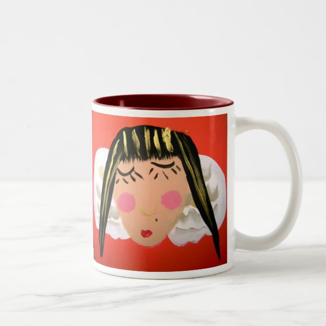 CANECA DE CAFÉ EM DOIS TONS SONO DO ANJO (Direita)