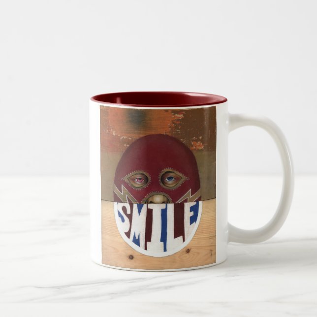 Caneca De Café Em Dois Tons sorriso (Direita)