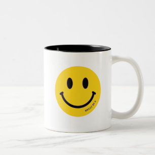 Caneca De Café Em Dois Tons Sorrisos matinais
