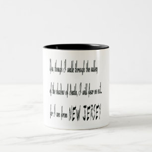 Caneca De Café Em Dois Tons Sou De New Jersey Mug II