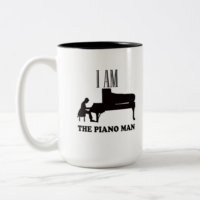CANECA DE CAFÉ EM DOIS TONS SOU O PIANO (Esquerda)