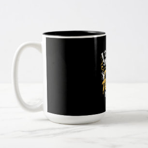 Caneca De Café Em Dois Tons Sou Professora De Dança