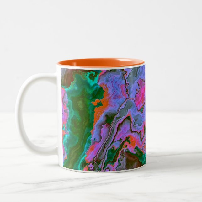 Caneca De Café Em Dois Tons Sour Marble (Esquerda)
