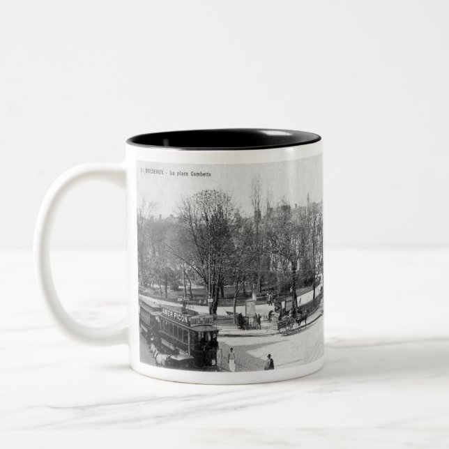 Caneca De Café Em Dois Tons Souvenir Mug - Bordeaux, França (Esquerda)