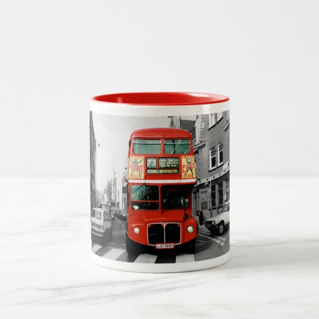 Caneca De Café Em Dois Tons Souvenir Mug de Londres Inglaterra (Centro)