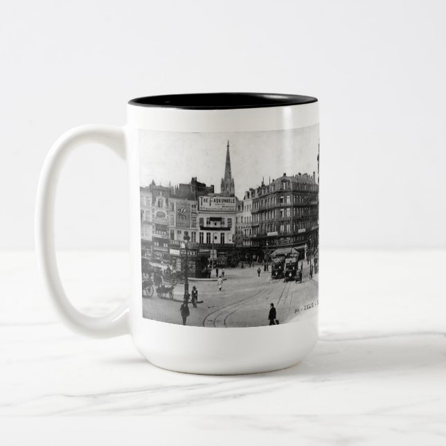 Caneca De Café Em Dois Tons Souvenir Mug - Lille, França (Esquerda)