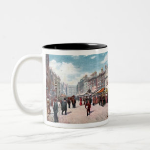 Caneca De Café Em Dois Tons Souvenir Mug - The Bull Ring, Birmingham