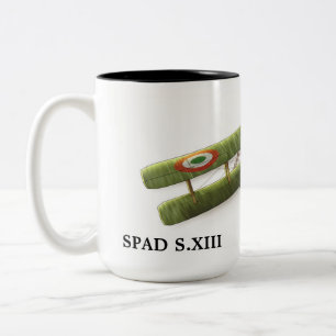 CANECA DE CAFÉ EM DOIS TONS SPAD S.XIII