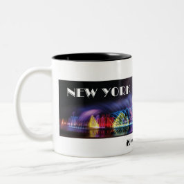 CANECA DE CAFÉ EM DOIS TONS SPARKLE DE NOVA IORQUE