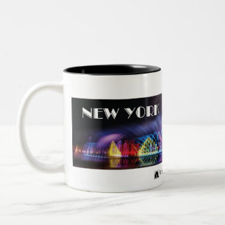 CANECA DE CAFÉ EM DOIS TONS SPARKLE DE NOVA IORQUE
