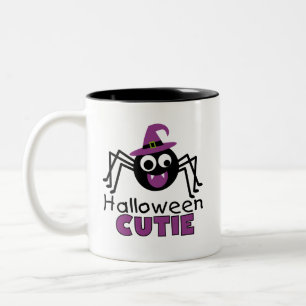 Caneca De Café Em Dois Tons Spider Halloween Cutie