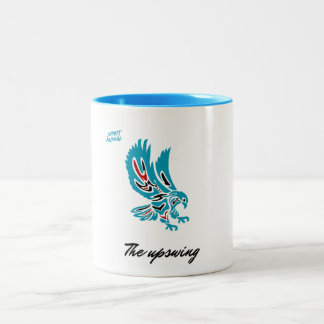 Caneca De Café Em Dois Tons Spirit Animal Eagle