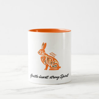 Caneca De Café Em Dois Tons Spirit Animal Hase