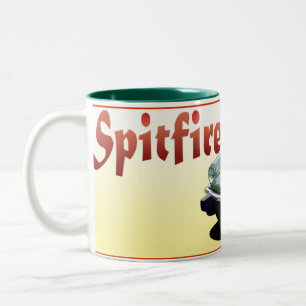 Caneca De Café Em Dois Tons Spitfire