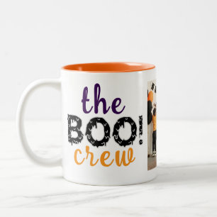 Caneca De Café Em Dois Tons Spooky A Foto Da Família Boo Crew Halloween