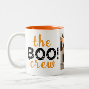 Caneca De Café Em Dois Tons Spooky A Foto Da Família Boo Crew Halloween