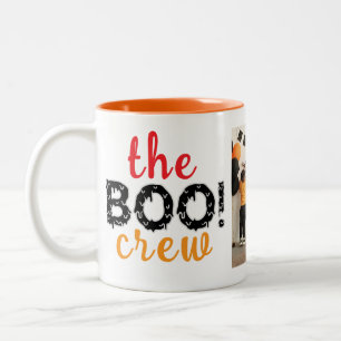 Caneca De Café Em Dois Tons Spooky A Foto Da Família Boo Crew Halloween