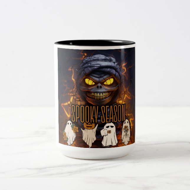Caneca De Café Em Dois Tons Spooky Season (Centro)