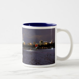Caneca De Café Em Dois Tons Spoonbridge e cereja