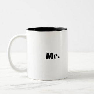 Caneca De Café Em Dois Tons Sr. Café