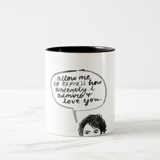 Caneca De Café Em Dois Tons Sr. Darcy (Centro)