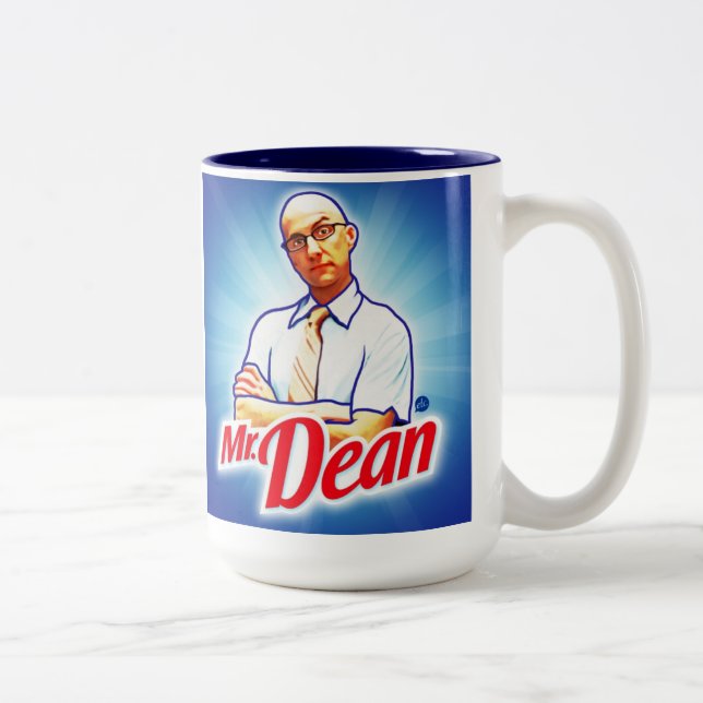 Caneca De Café Em Dois Tons Sr. decano da comunidade (Direita)