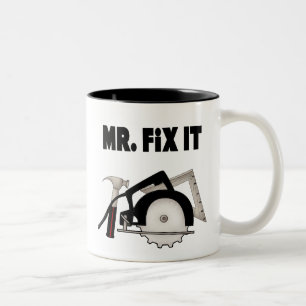 Caneca De Café Em Dois Tons Sr. Fix It