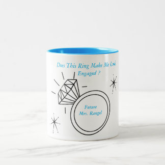 Caneca De Café Em Dois Tons Sra. futura CoffeeMate