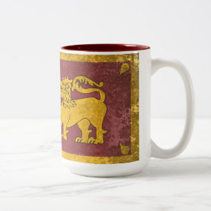 Caneca De Café Em Dois Tons Sri Lanka