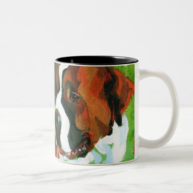 Caneca De Café Em Dois Tons St Bernard (Direita)