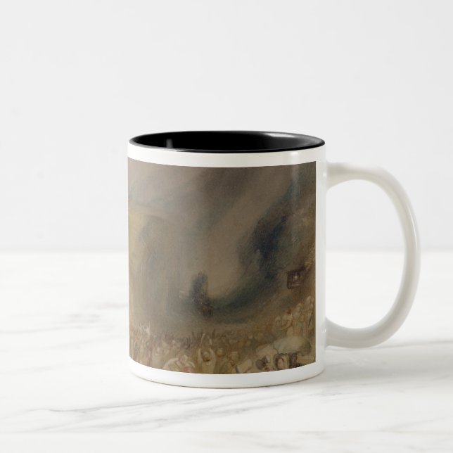 Caneca De Café Em Dois Tons St. Catherine de Joseph Mallord William Turner | (Direita)