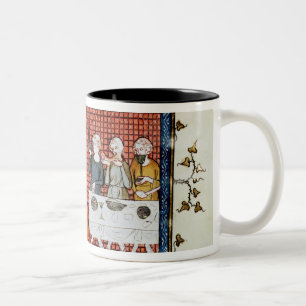 Caneca De Café Em Dois Tons St. da alimentação, da "vida e dos milagre de St