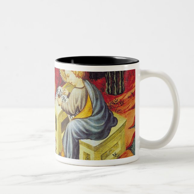 Caneca De Café Em Dois Tons St John em Patmos (Direita)