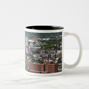 Caneca De Café Em Dois Tons St. John's, Terra Nova e Labrador, Canadá, a costa