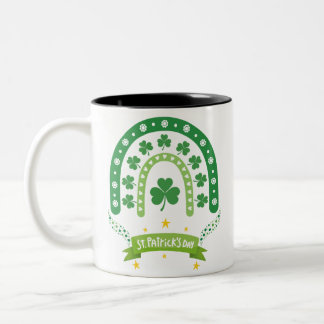 Caneca De Café Em Dois Tons St.Patrick's Day 