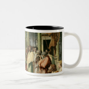 Caneca De Café Em Dois Tons St Paul que Preaching em Atenas (desenhos animados