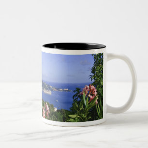 Caneca De Café Em Dois Tons St. Thomas, Ilhas Virgens Americanas. Charlotte