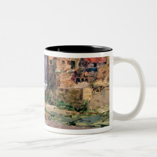 Caneca De Café Em Dois Tons Staithes, c.1897-1918 (Direita)