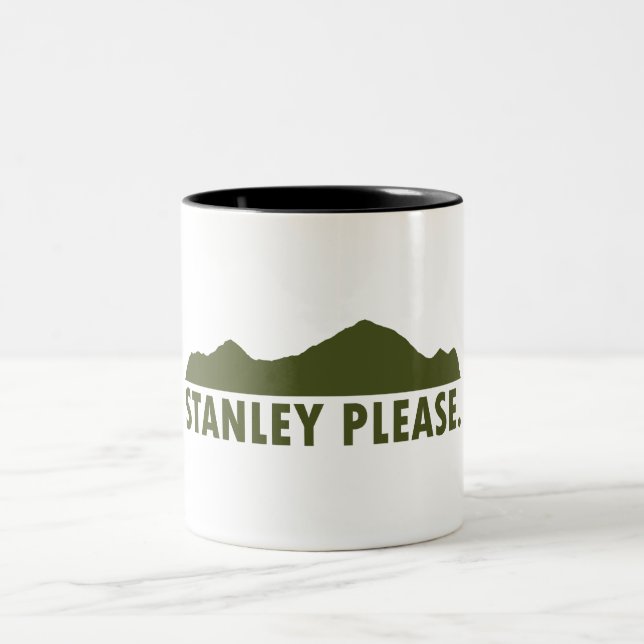 Caneca De Café Em Dois Tons Stanley Idaho, por favor (Centro)