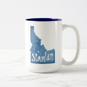 Caneca De Café Em Dois Tons Stanley Idaho Wood Grain