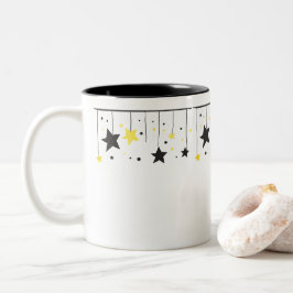 Caneca De Café Em Dois Tons Star Dangle