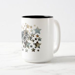 Caneca De Café Em Dois Tons Star Warrior