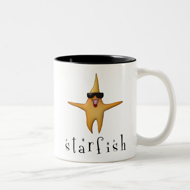 Caneca De Café Em Dois Tons Starfish Mug (Direita)