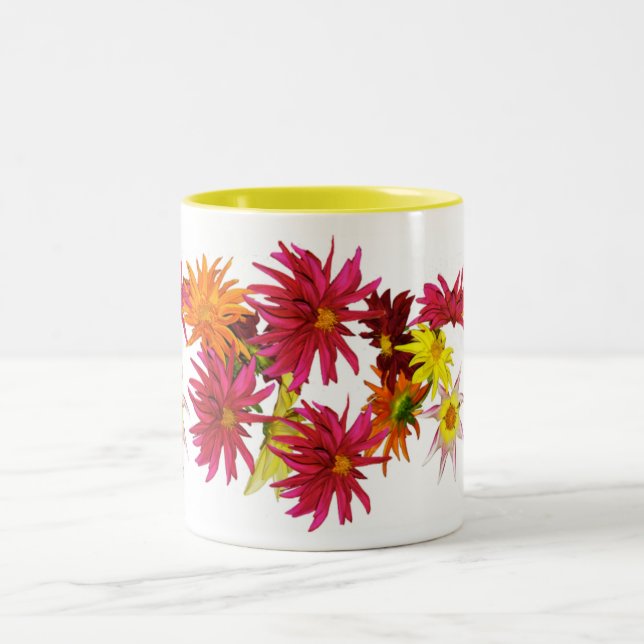 Caneca De Café Em Dois Tons Stargazer Dahlia Mug (Centro)