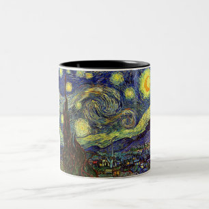 Caneca De Café Em Dois Tons Starry Night