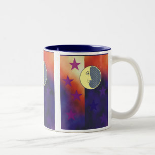 Caneca De Café Em Dois Tons Stary, noite de Stary