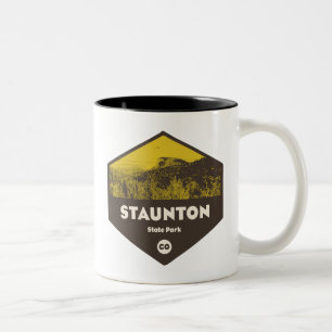 Caneca De Café Em Dois Tons Staunton State Park Colorado